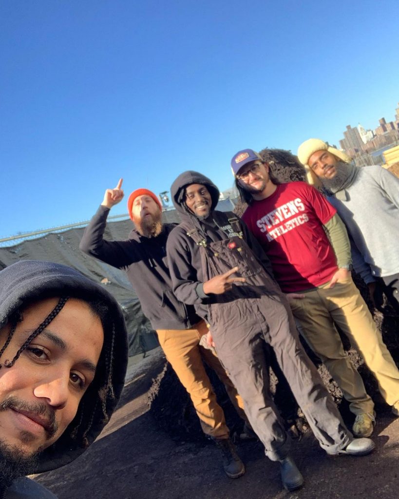 Domingo and his team