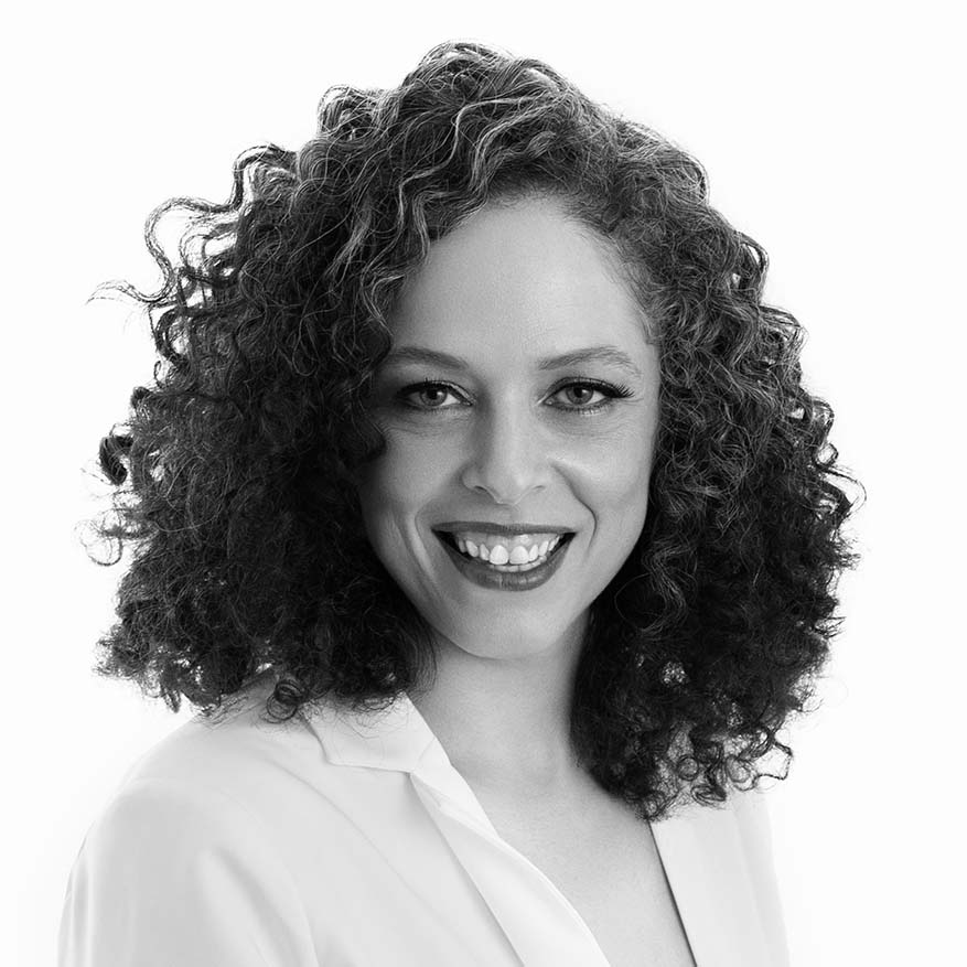 Black and white image of Beatrice Weber