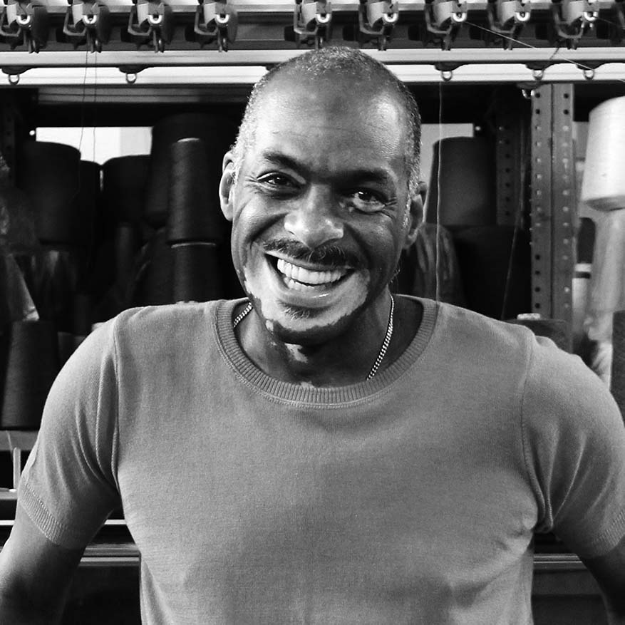 Black and white image of David Lee