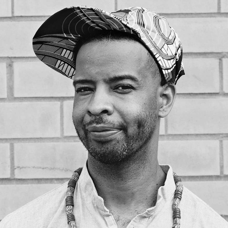 Black and white image Steph Wiley