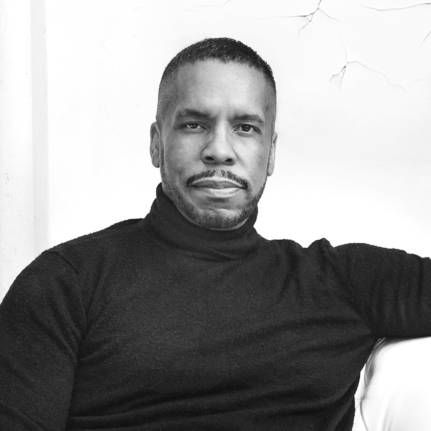 Black and white photo of Gregory Purnell