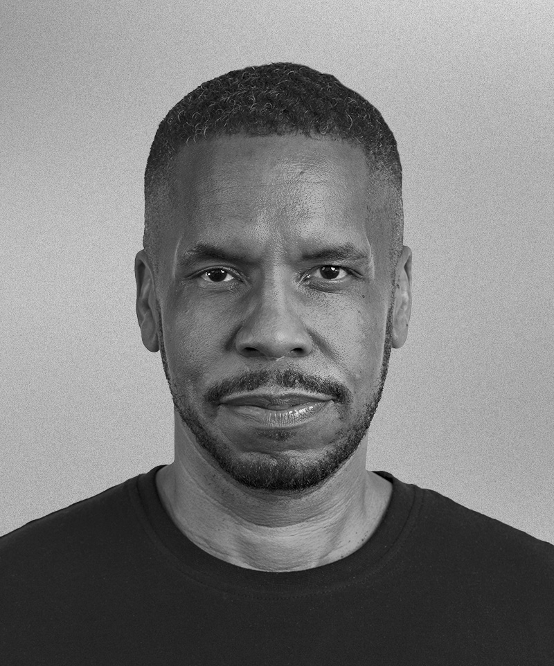 Image of Greg Purnell in black and white